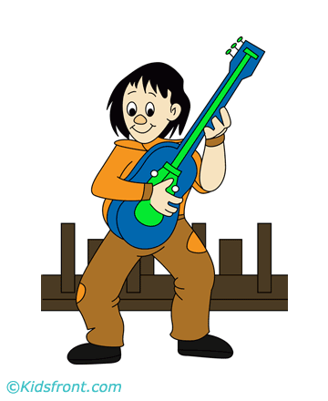 Musical Day Coloring Pages